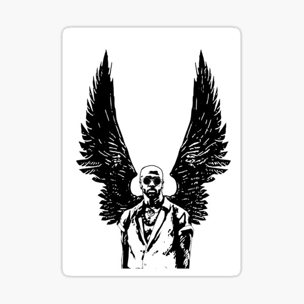 Modern Angel Sticker