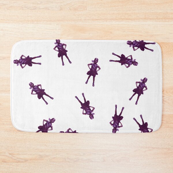 Item preview, Purple Fearless Girl Photo Pattern designed and sold by ArtWithPurpose.