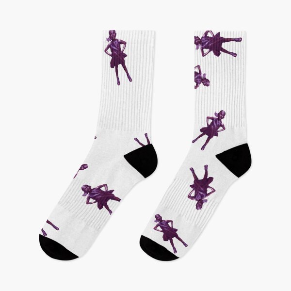 Item preview, Purple Fearless Girl Photo Pattern  designed and sold by ArtWithPurpose.