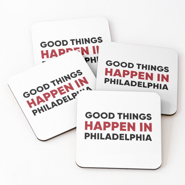Item preview, Good Things Happen In Philadelphia designed and sold by GoldenDov.