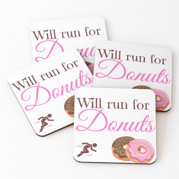 Item preview, Will run for Donuts Funny doughnut designed and sold by OneTimeEngineer.