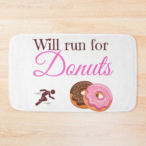 Item preview, Will run for Donuts Funny doughnut designed and sold by OneTimeEngineer.