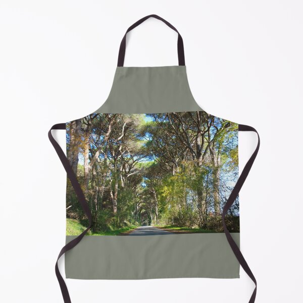 Item preview, beautiful panorama of a country road with lush green tree-lined avenue designed and sold by alessiapenny.