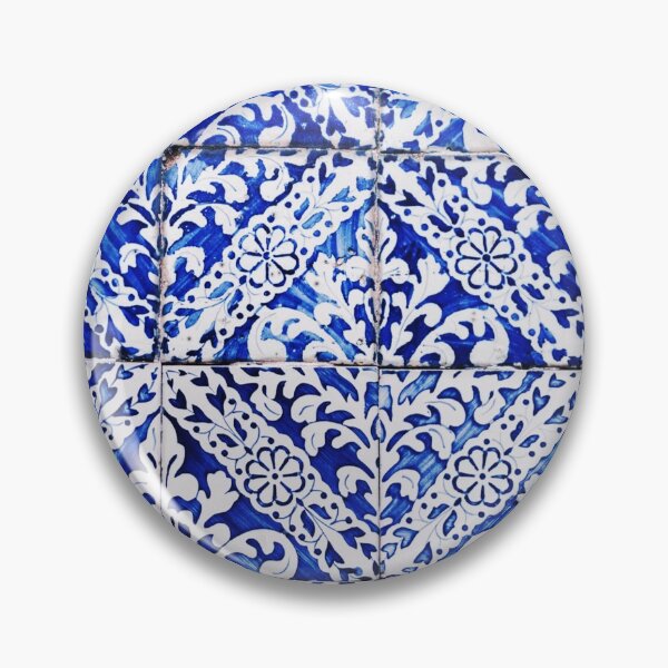 Item preview, Vintage Mosaic pattern, beautiful blue mosaic pattern. designed and sold by Theleochick.
