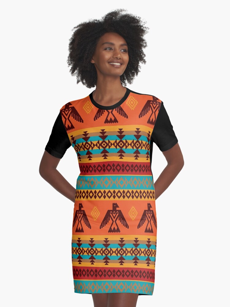 Thunderbird Serape Flowy Tank Top