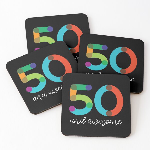Item preview, 50 and Awesome designed and sold by VicEllisArt.
