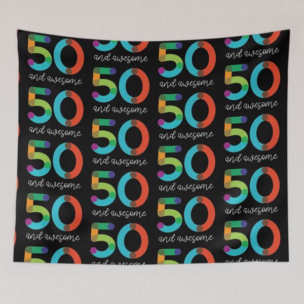 Item preview, 50 and Awesome designed and sold by VicEllisArt.