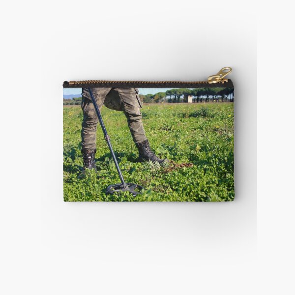 Item preview, adventurer seekers of hidden treasures in the Tuscan countryside with the metal detector sensor designed and sold by alessiapenny.