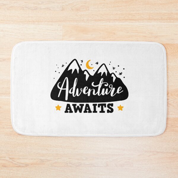 Item preview, Adventure awaits Camper Adventure Nature Moutainers Lovers Graphic Very Funny Cool Novelty Design designed and sold by popotamfriends.