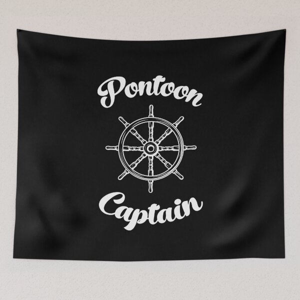 Item preview, Pontoon Captain, Pontoon Boat, Boating, Lake Life designed and sold by T-DESIGNEDZ.