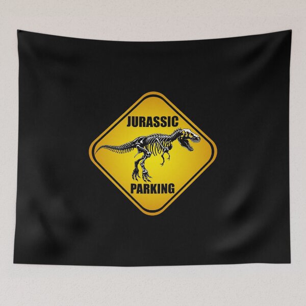 Item preview, Dinosaur Parking Sign designed and sold by Black Star.