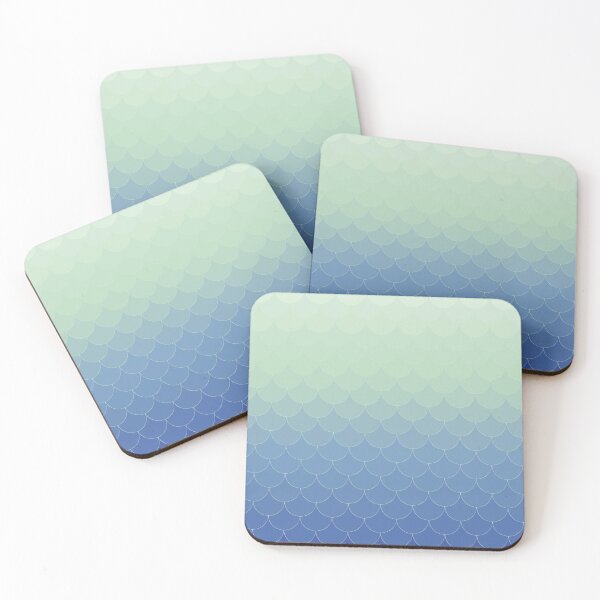 Item preview, Aquamarine Mermaid scales designed and sold by orangerinka.
