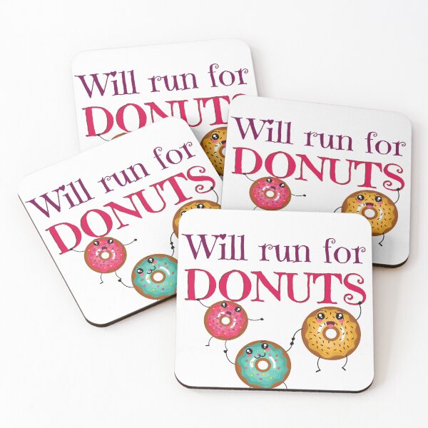 Item preview, Will run for Donuts Funny doughnut designed and sold by OneTimeEngineer.