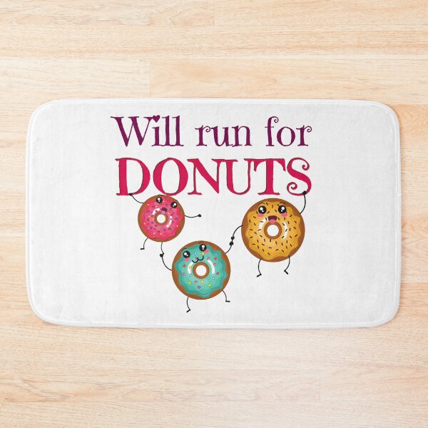 Item preview, Will run for Donuts Funny doughnut designed and sold by OneTimeEngineer.