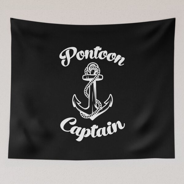 Item preview, Pontoon Captain, Pontoon Boat, Boating, Lake Life designed and sold by T-DESIGNEDZ.