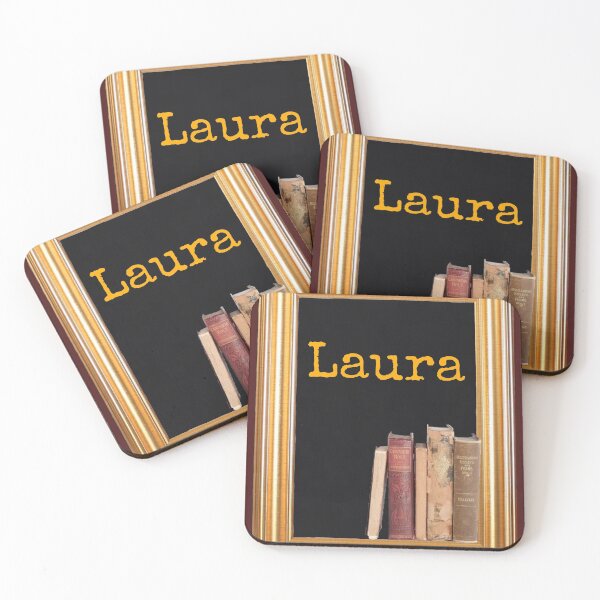 Item preview, Laura loves books designed and sold by Pelikancrazy.