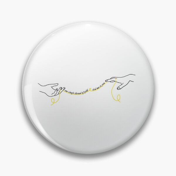 Item preview, invisible string - one single thread of gold tied me to you designed and sold by gleespirit.