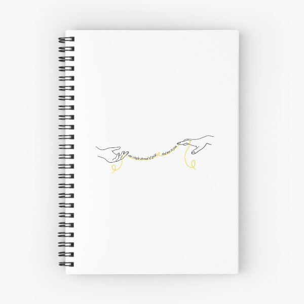 Item preview, invisible string - one single thread of gold tied me to you designed and sold by gleespirit.