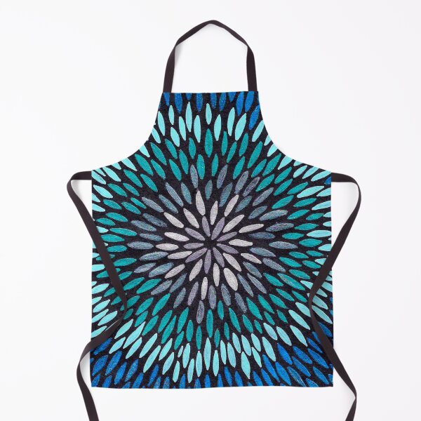 Item preview, Zen explosion (blue, green & silver) designed and sold by nabeArtist.