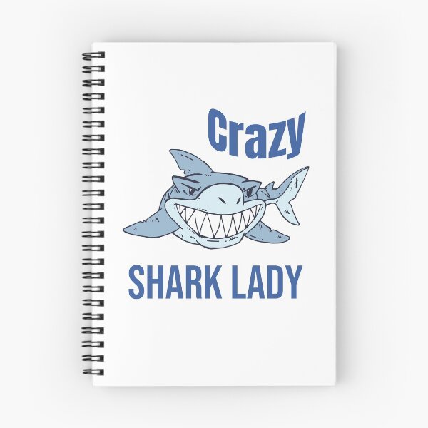 Item preview, Copy of Crazy Shark Lady designed and sold by teledesign.