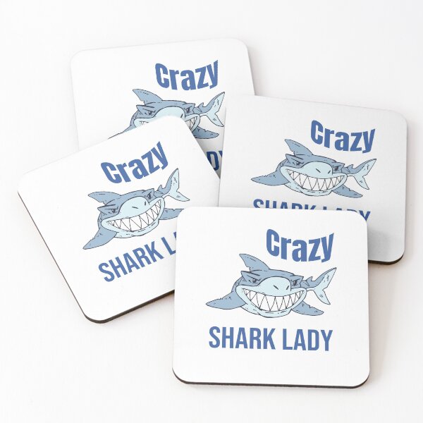 Item preview, Copy of Crazy Shark Lady designed and sold by teledesign.