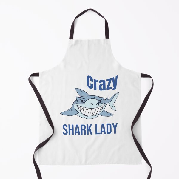 Item preview, Copy of Crazy Shark Lady designed and sold by teledesign.