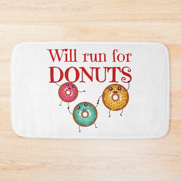 Item preview, Will run for Donuts Funny doughnut designed and sold by OneTimeEngineer.