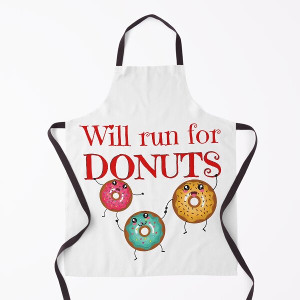 Item preview, Will run for Donuts Funny doughnut designed and sold by OneTimeEngineer.