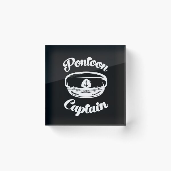 Item preview, Pontoon Captain, Pontoon Boat, Boating, Lake Life designed and sold by T-DESIGNEDZ.