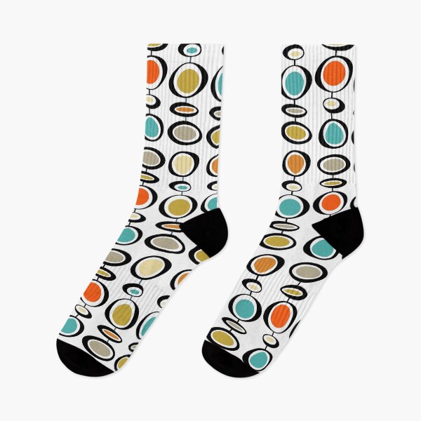 Item preview, Bold Hanging Circles Mid Century Modern Retro Pattern designed and sold by Orchard Berry.