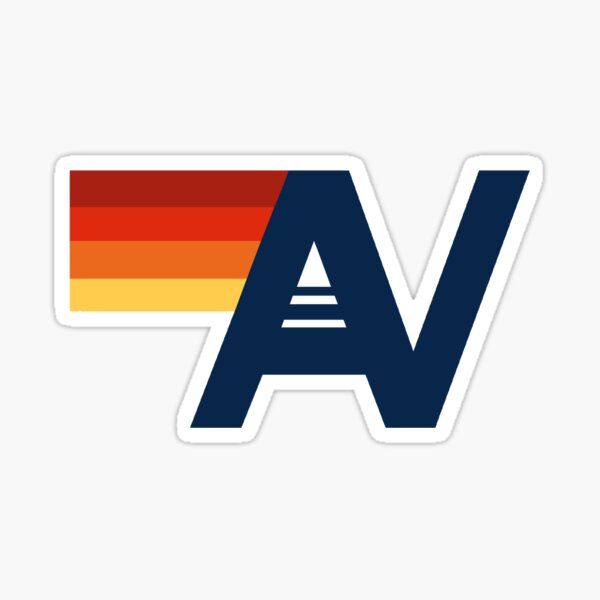 Aviator nation logo Sticker