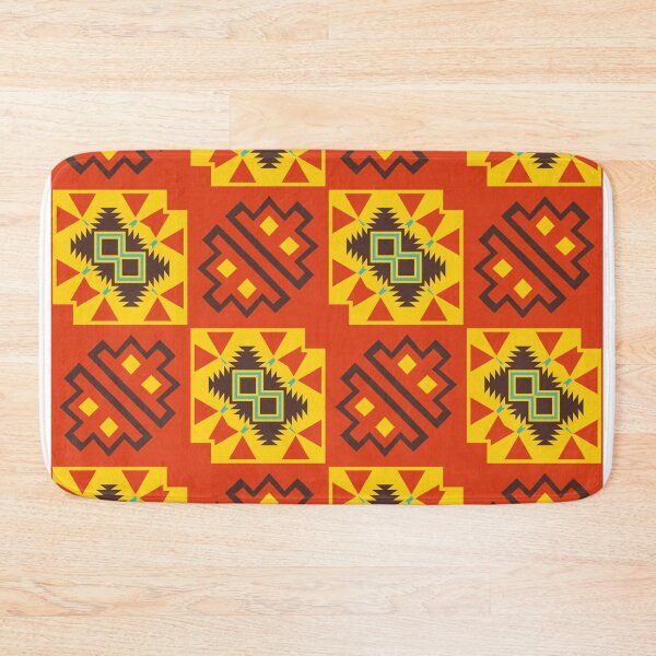 Item preview, Squares and other shapes pattern designed and sold by lalylaura.