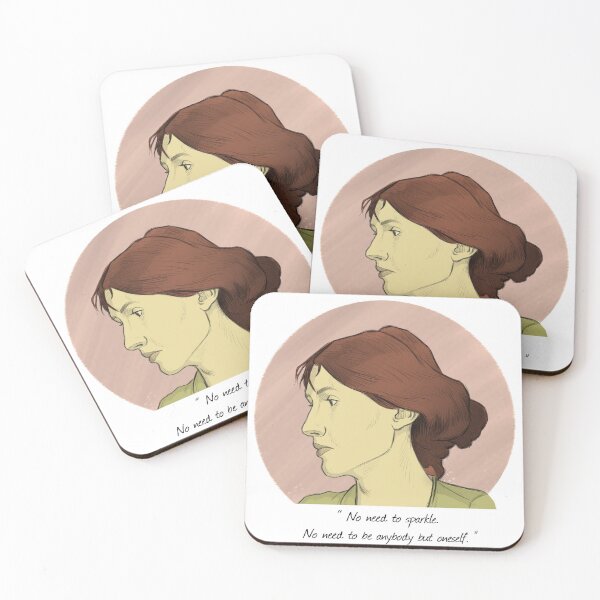 Item preview, Virginia Woolf and quote designed and sold by aleric-iresen.