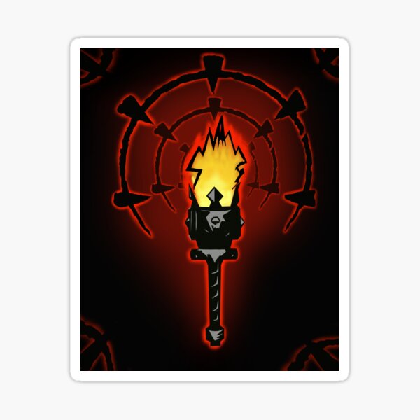 "Torchlight (darkest dungeon)" Sticker for Sale by Sky99 Redbubble
