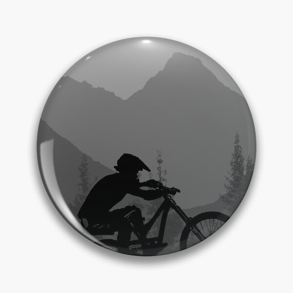 Item preview, Mountain biker silhouette designed and sold by shaune23.