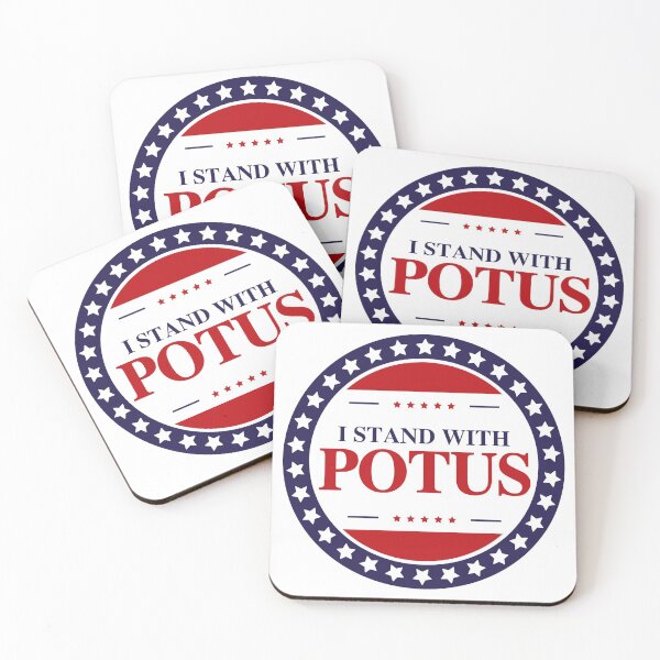 Item preview, I Stand With POTUS badge  designed and sold by Freedom Sign.