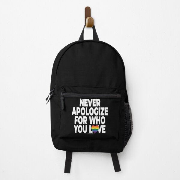 Item preview, Never apologize for who you are - humanist- LGBT / LGBTQI (125) designed and sold by blindfoldsoff.