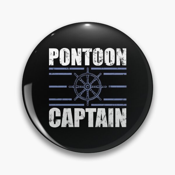 Item preview, Pontoon Captain, Pontoon Boat, Boating, Lake Life designed and sold by T-DESIGNEDZ.