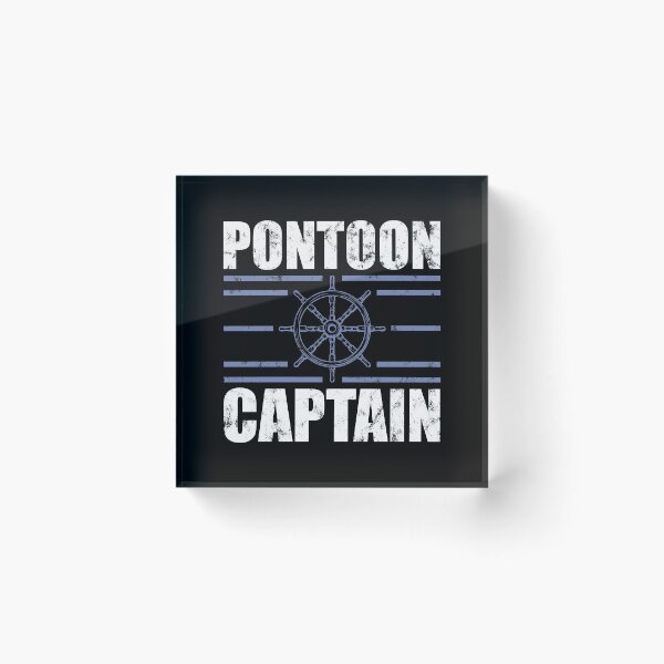 Item preview, Pontoon Captain, Pontoon Boat, Boating, Lake Life designed and sold by T-DESIGNEDZ.