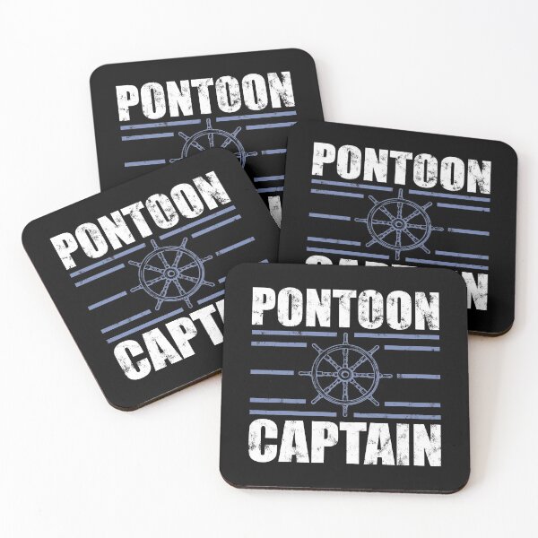 Item preview, Pontoon Captain, Pontoon Boat, Boating, Lake Life designed and sold by T-DESIGNEDZ.