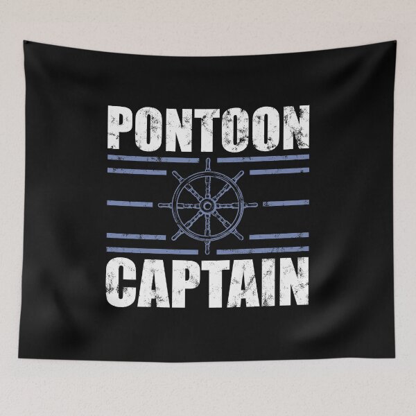 Item preview, Pontoon Captain, Pontoon Boat, Boating, Lake Life designed and sold by T-DESIGNEDZ.