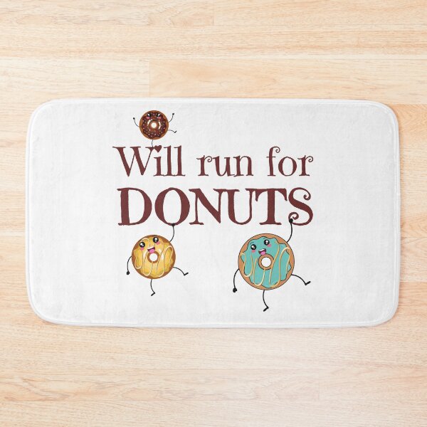 Item preview, Will run for Donuts Funny doughnut designed and sold by OneTimeEngineer.