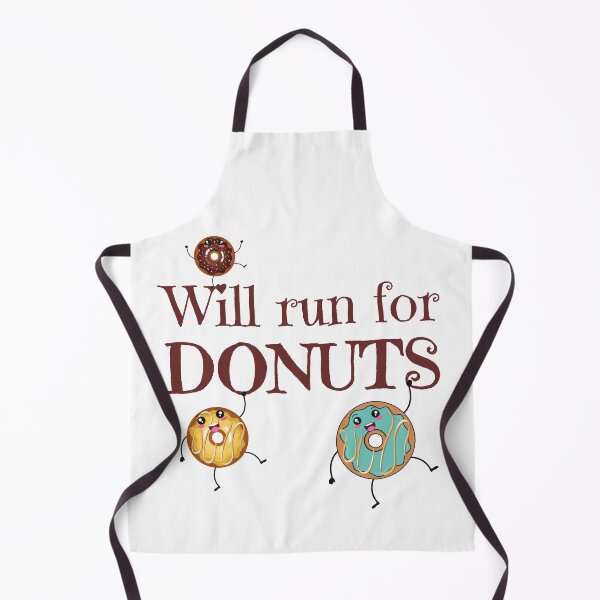 Item preview, Will run for Donuts Funny doughnut designed and sold by OneTimeEngineer.