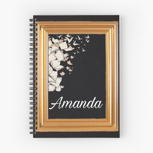 Item preview, Amanda loves books designed and sold by Pelikancrazy.