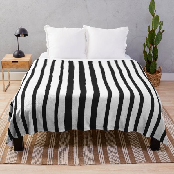 Item preview, Black and White Stripes - Vertical designed and sold by latheandquill.