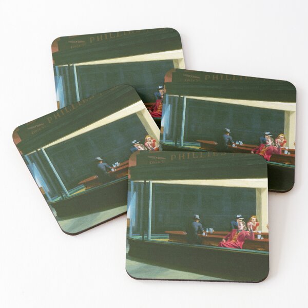 Item preview, Edward Hopper Nighthawks featuring Famous Villain designed and sold by LT Graphic Art.