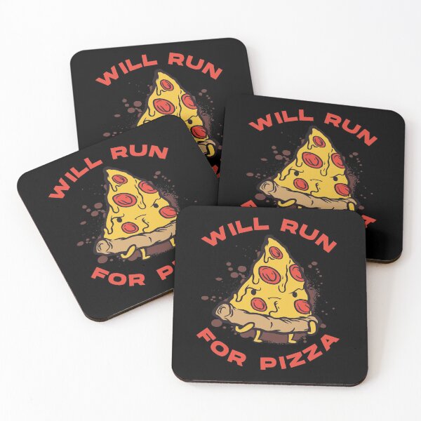 Item preview, Will Run For Pizza Run designed and sold by Coder-T.
