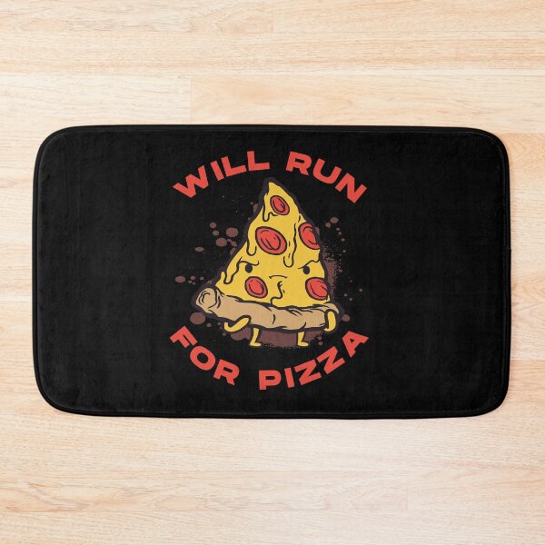 Item preview, Will Run For Pizza Run designed and sold by Coder-T.