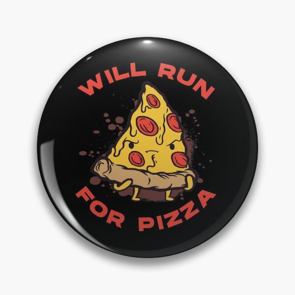Item preview, Will Run For Pizza Run designed and sold by Coder-T.