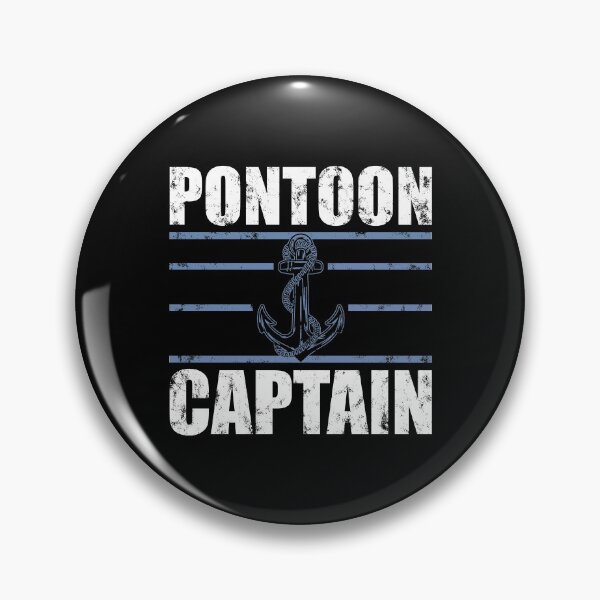 Item preview, Pontoon Captain, Pontoon Boat, Boating, Lake Life designed and sold by T-DESIGNEDZ.